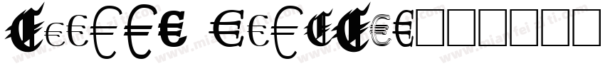 europa grodesk字体转换